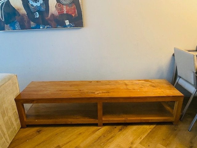 TV meubel, Ophalen, Gebruikt, 150 tot 200 cm, Minder dan 100 cm