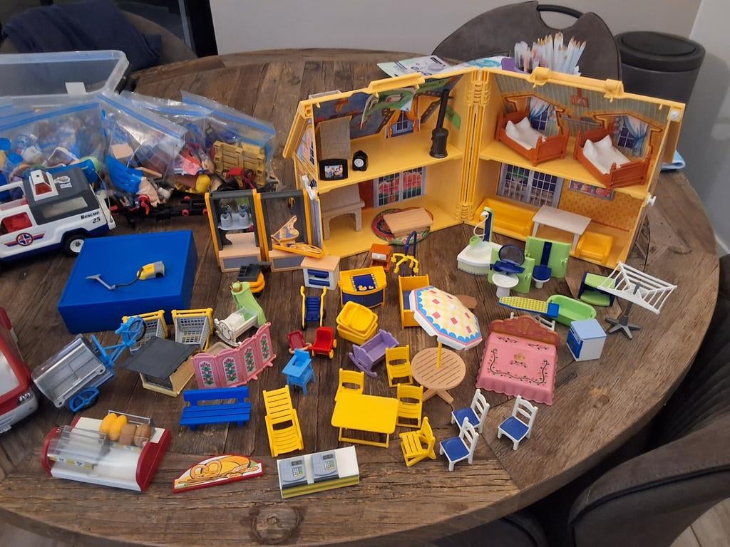Veel playmobil, Ophalen of Verzenden