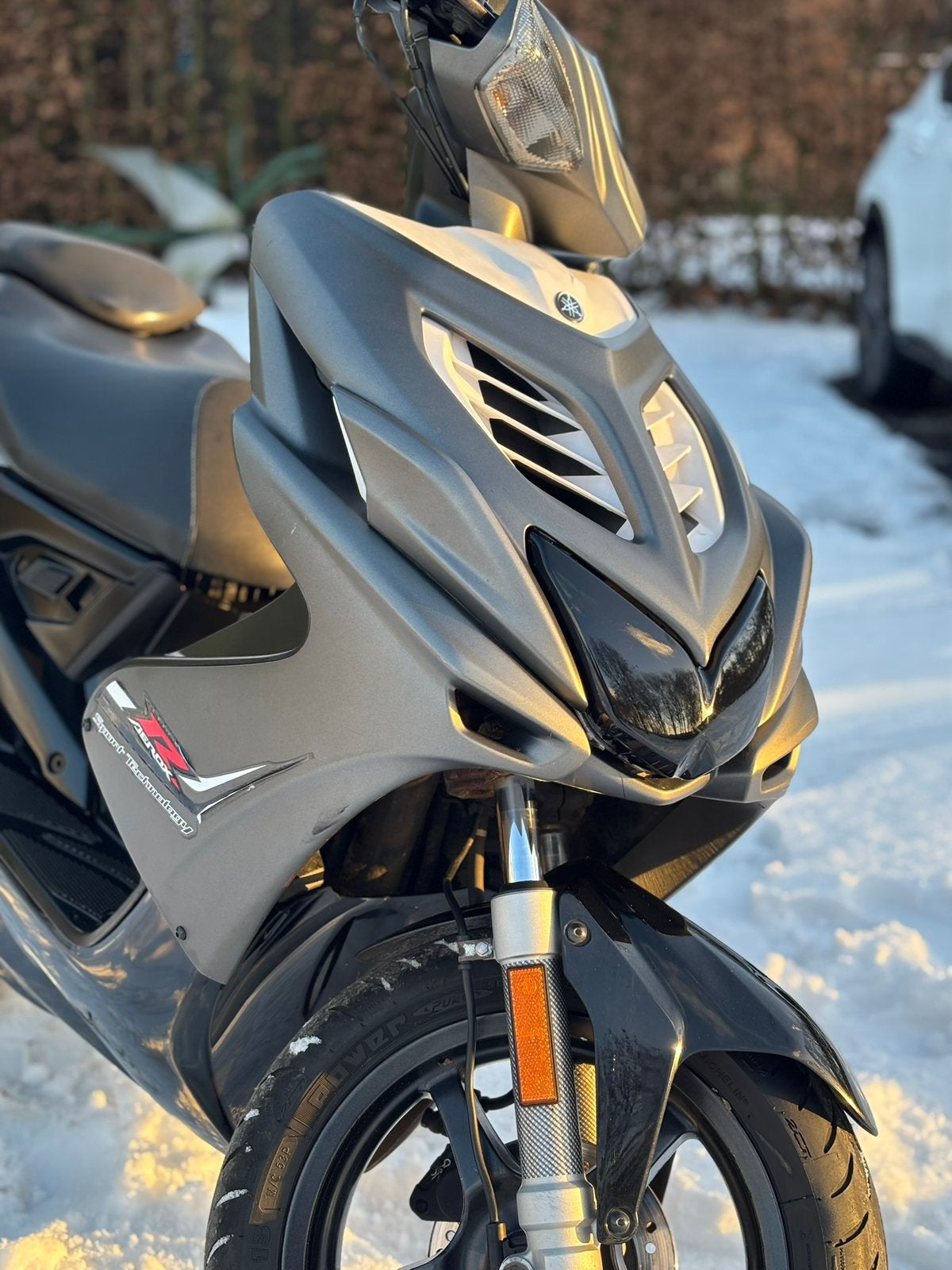 Yamaha Aerox 4t - Malossi, Fietsen en Brommers, Ophalen, Aerox, Maximaal 45 km/u, Zo goed als nieuw