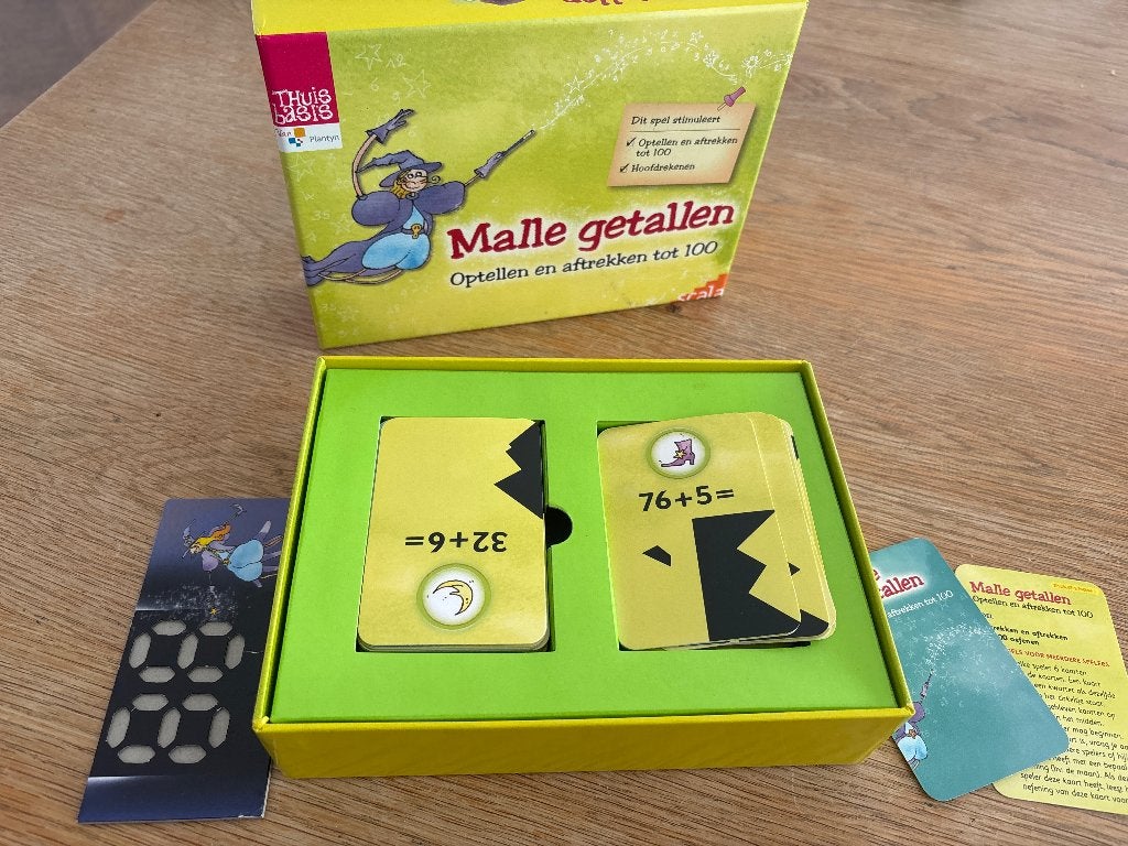 Malle getallen optellen en aftrekken tot 100, Ophalen, Gebruikt, Rekenen