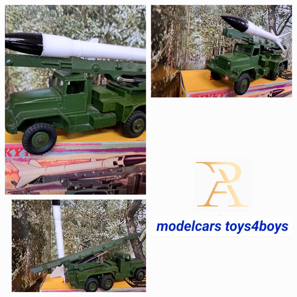 Dinky Toys 665 Honnest John Missile Launcher (3) 1/43, Verzenden, Zo goed als nieuw, Auto, Dinky Toys