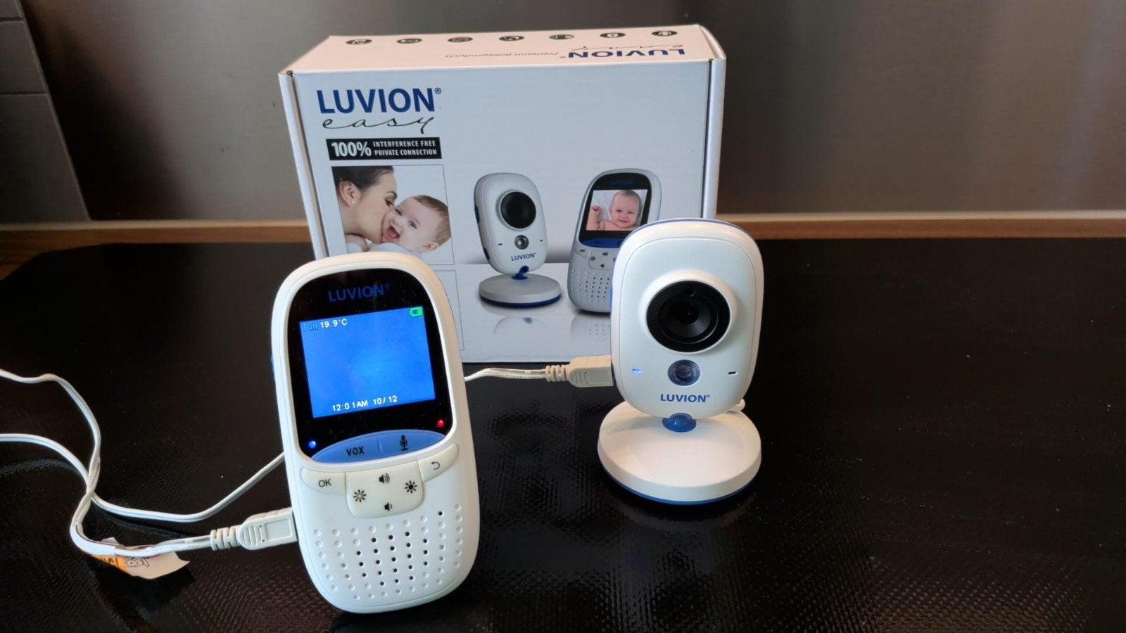 Luvion Easy Babyfoon met Camera - Compleet & Z.G.A.N., Ophalen of Verzenden, Zo goed als nieuw, Camera