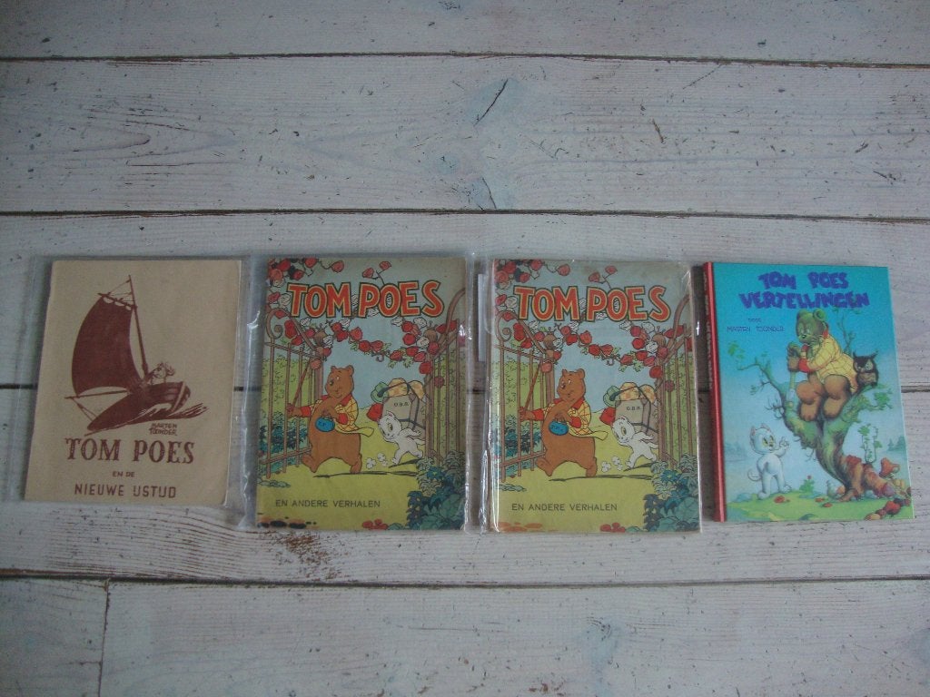 14 Tom Poes strips, Meerdere stripboeken, Ophalen of Verzenden, Gelezen, Marten Toonder