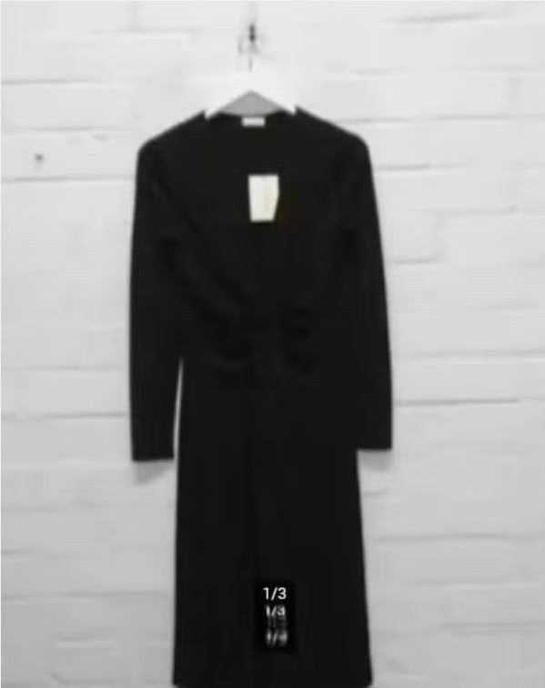 By Malene Birger - Prachtige Jurk maat M - Nieuw €220, Maat 38/40 (M), Zwart, Nieuw, Ophalen of Verzenden