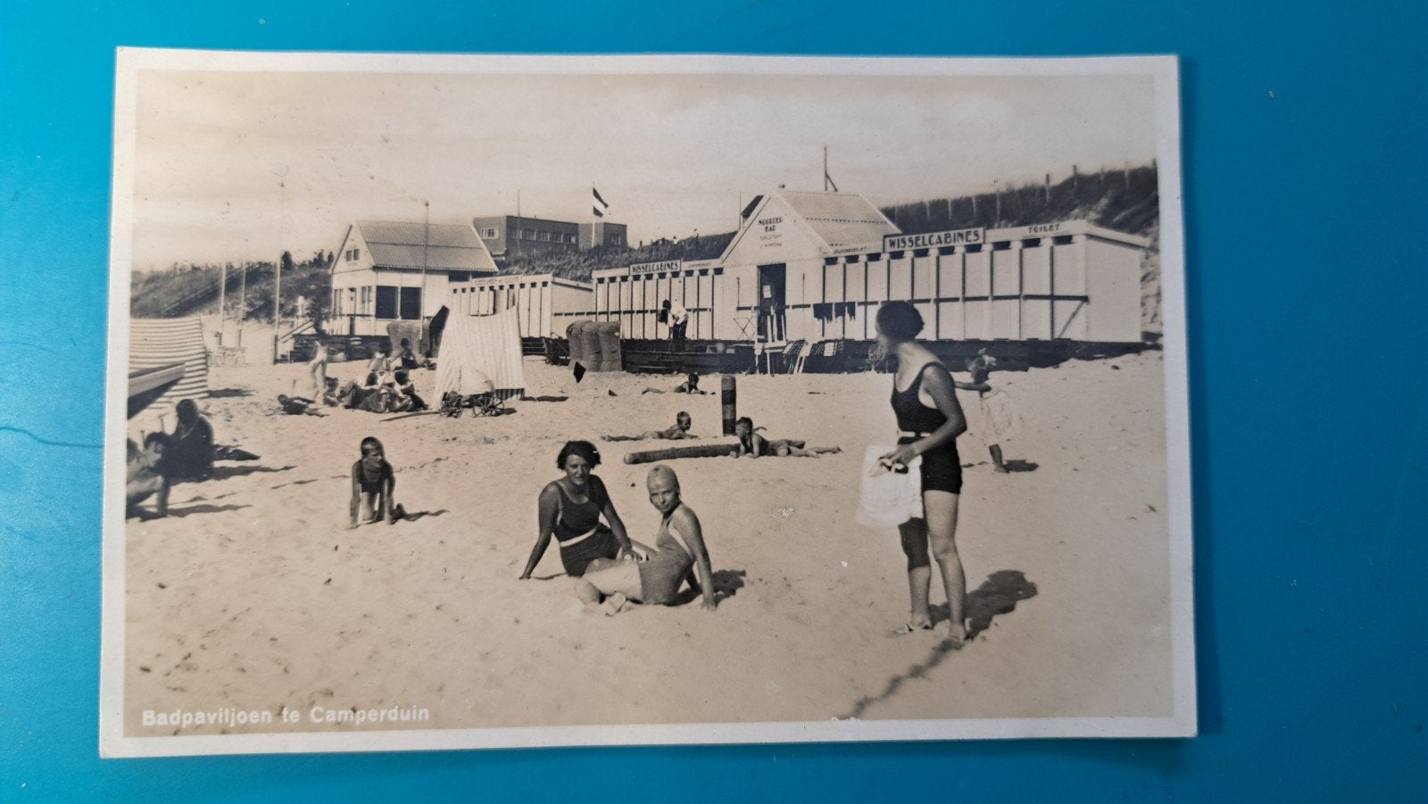 Camperduin badpaviljoen 1934, Ophalen of Verzenden, 1920 tot 1940, Gelopen, Noord-Holland
