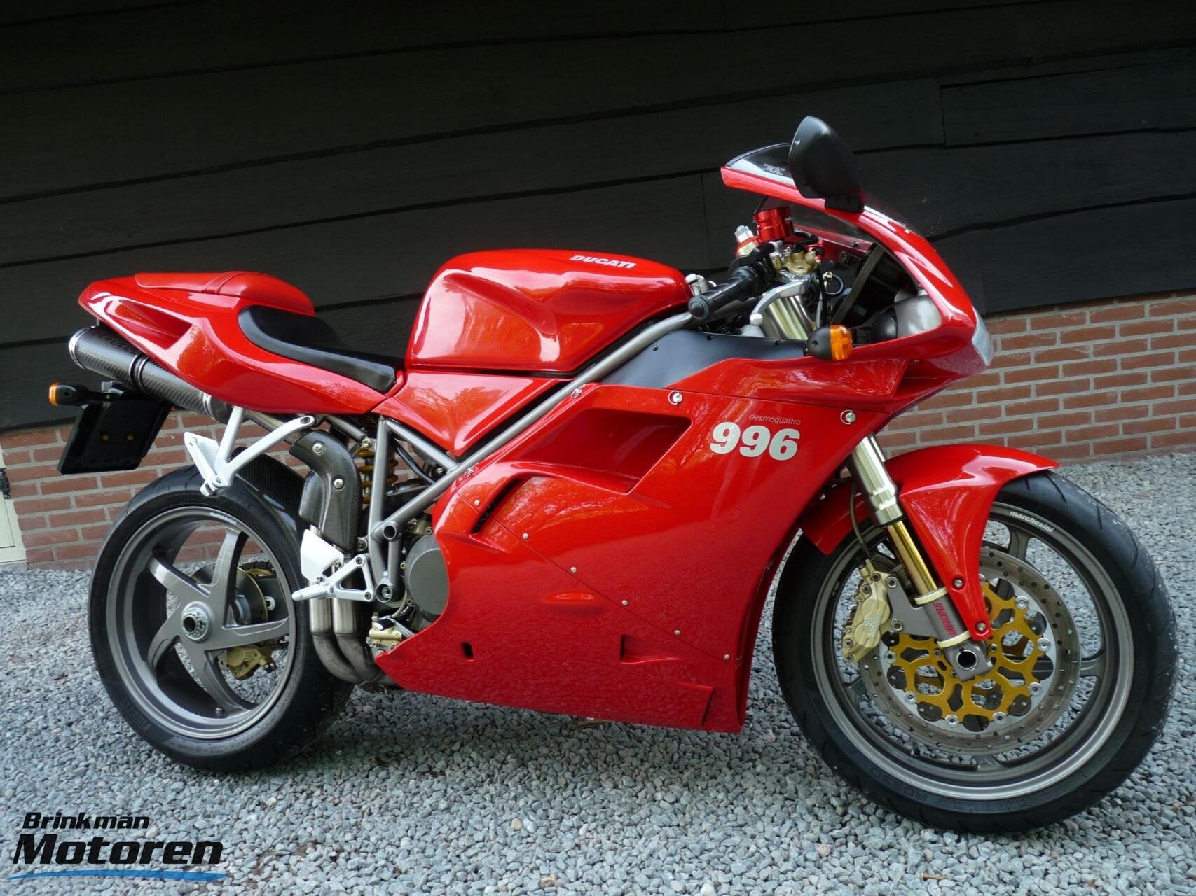 Ducati 996 Bip/Mono posto 1e Eigenaar., Motoren, 996 cc, Sport, Meer dan 35 kW, Handgeschakeld