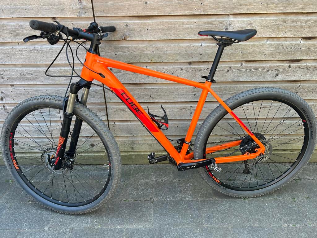 Cube Reaction Mountainbike 21 inch Shimano XT, Hardtail, Heren, Zo goed als nieuw, Schijfrem