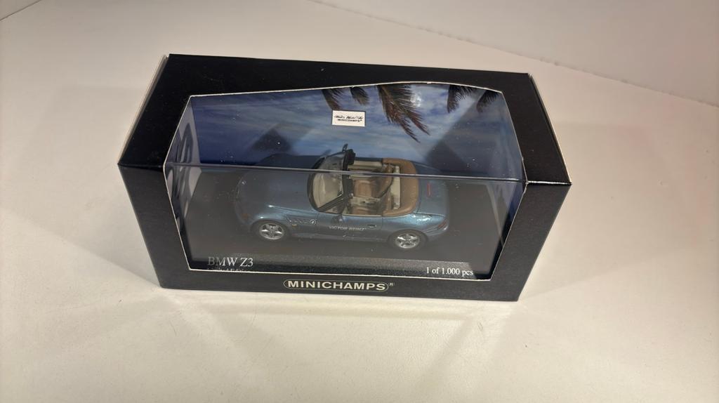Bmw z3 minichamps 1.43, Auto, Ophalen of Verzenden, MiniChamps, A