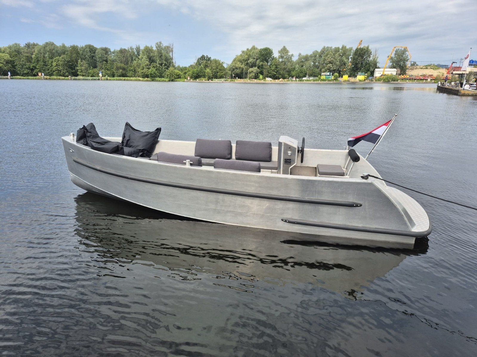 Aluminium tender/sloep 6m HDT Easyswim, Tender, Kussenset, Aluminium, Ophalen of Verzenden