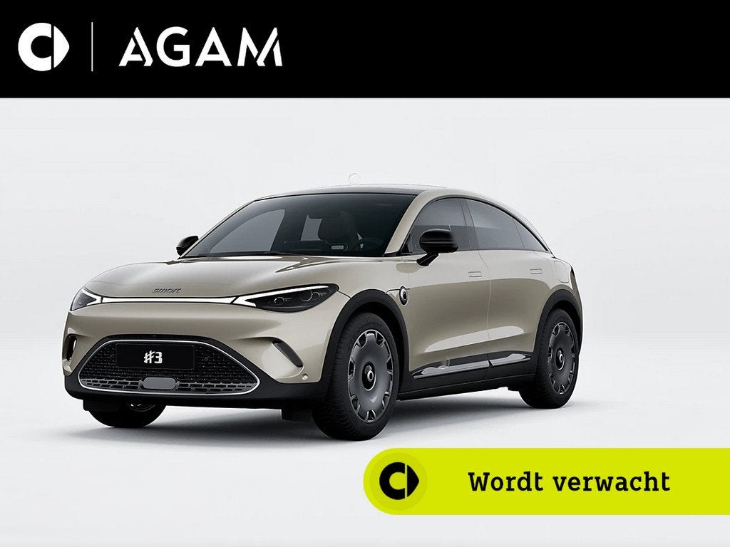 smart #3 Premium 66 kWh, Auto's, Smart, Automaat, Achterwielaandrijving, Overige kleuren, Leder