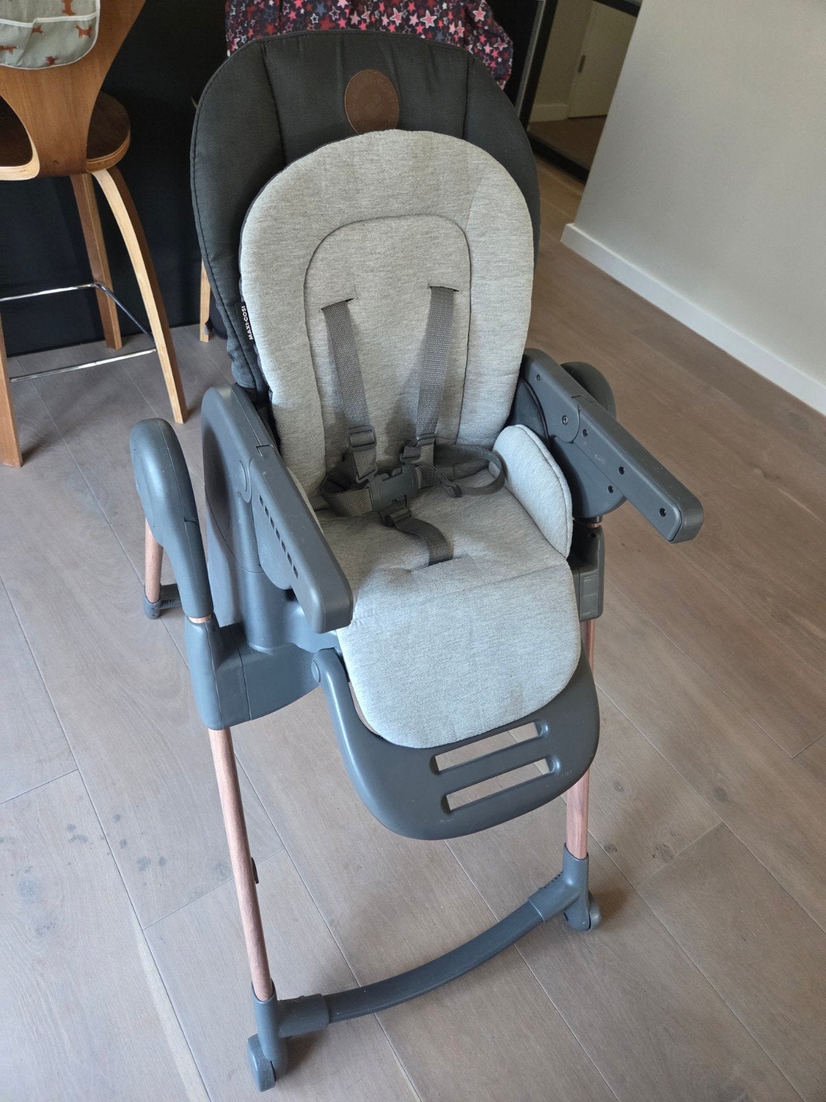 Maxi Cosi Minla meegroeistoel - compleet!, Kinderen en Baby's, Ophalen, Gebruikt, Meegroeistoel, Afneembaar eetblad