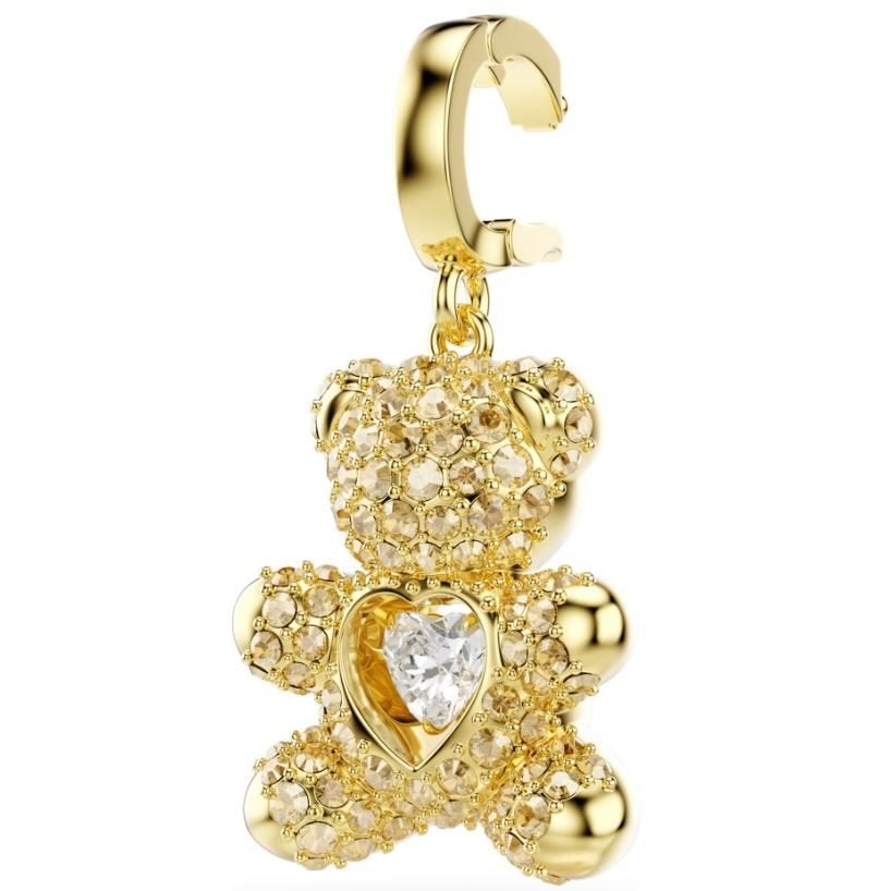 Swarovski Idyllia Bedel Teddybeer Goud. Kristallijn Lijn, Swarovski@.com, Verzenden, Wattens, Nieuw
