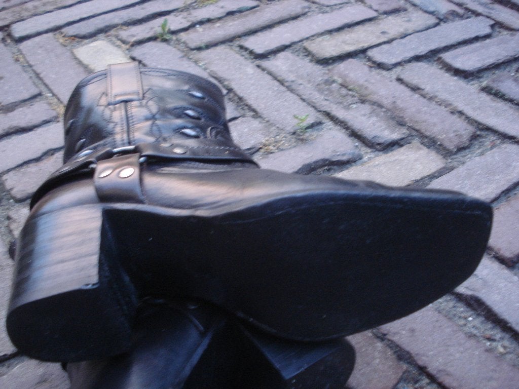 GRATIS VERZENDEN BOHO FESTIVAL GEVLAMDE SENDRA BOOTS Mt 39, Verzenden, Zwart, Zo goed als nieuw, Hoge laarzen