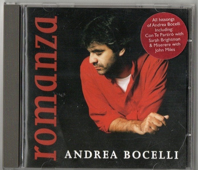 Andrea Bocelli - Romanza, Ophalen of Verzenden, Classicisme, Zo goed als nieuw, Kamermuziek