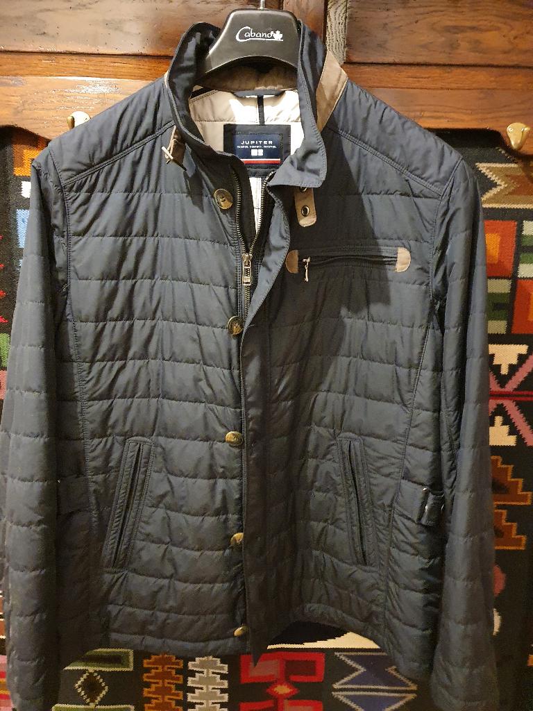 Herenjas, Ophalen of Verzenden, Zo goed als nieuw, Maat 48/50 (M), Blauw