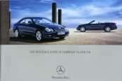 Mercedes CLK Coupe of Cabrio (C/A208/9) brochure/auto folder, Ophalen of Verzenden, Zo goed als nieuw, Mercedes