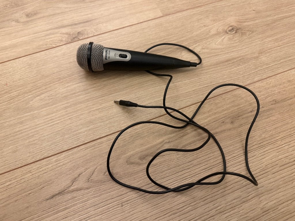 Philips SBC-MD100 Microfoon, Muziek en Instrumenten, Microfoons, Ophalen, Gebruikt, Overige typen