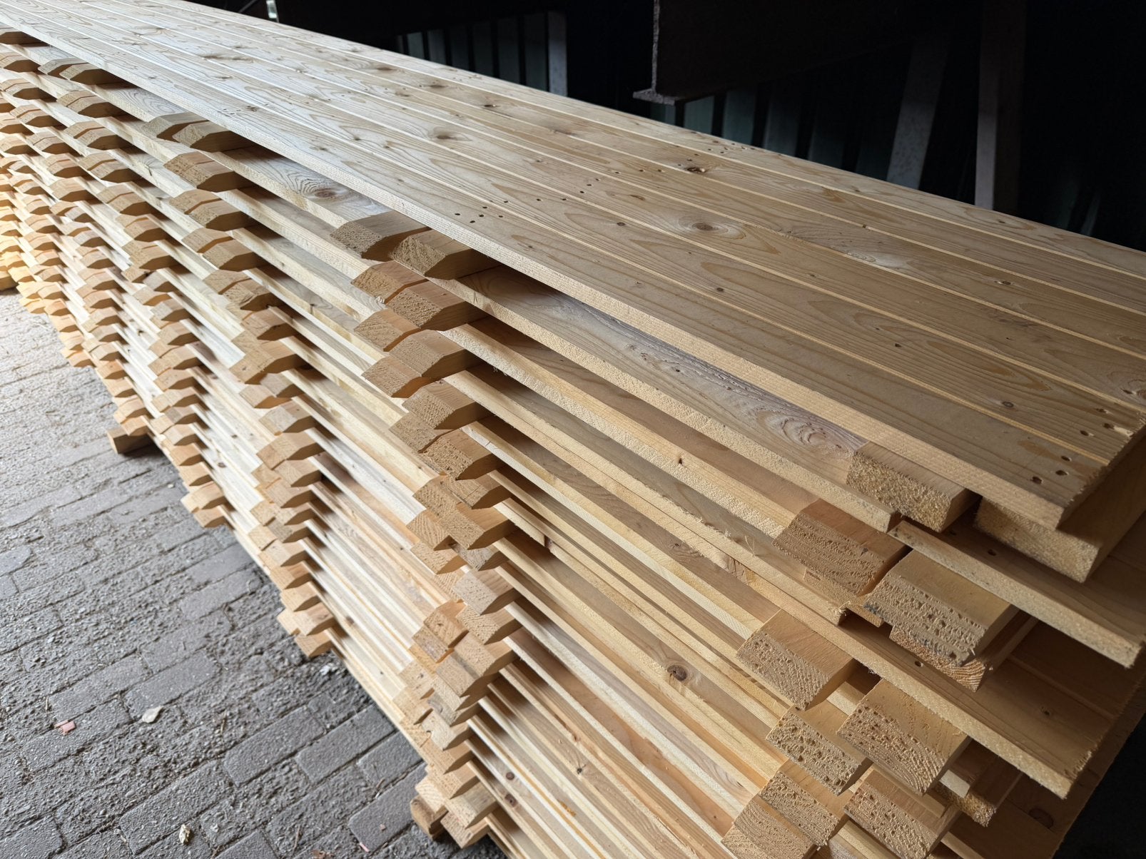 Vlondervloer te koop 5000x500 (jong gebruikt), Ophalen, Zo goed als nieuw, Overige