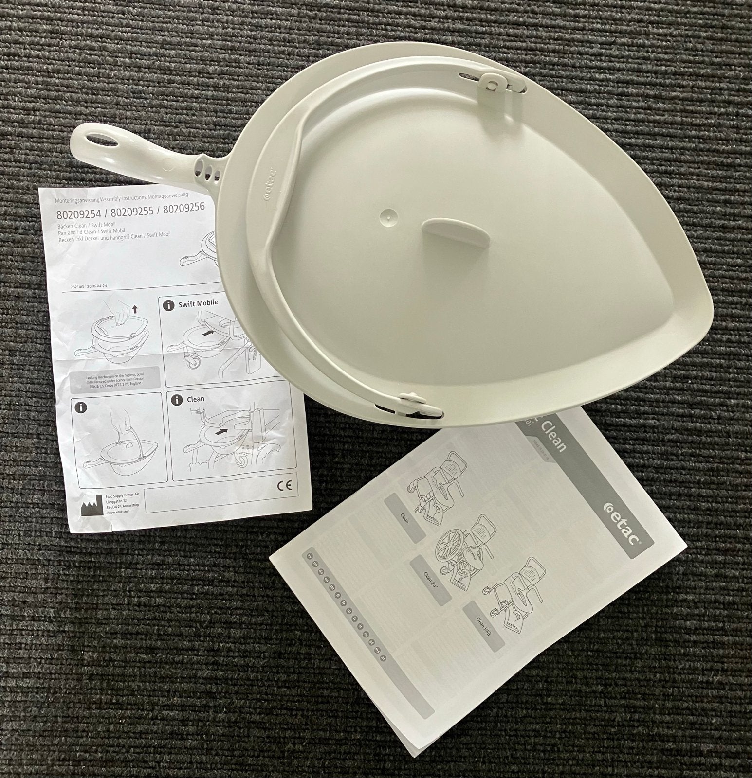 ETAC ONDERSTEEK / PO / TOILET-EMMER.     NIEUW!!!, Ophalen of Verzenden, Nieuw