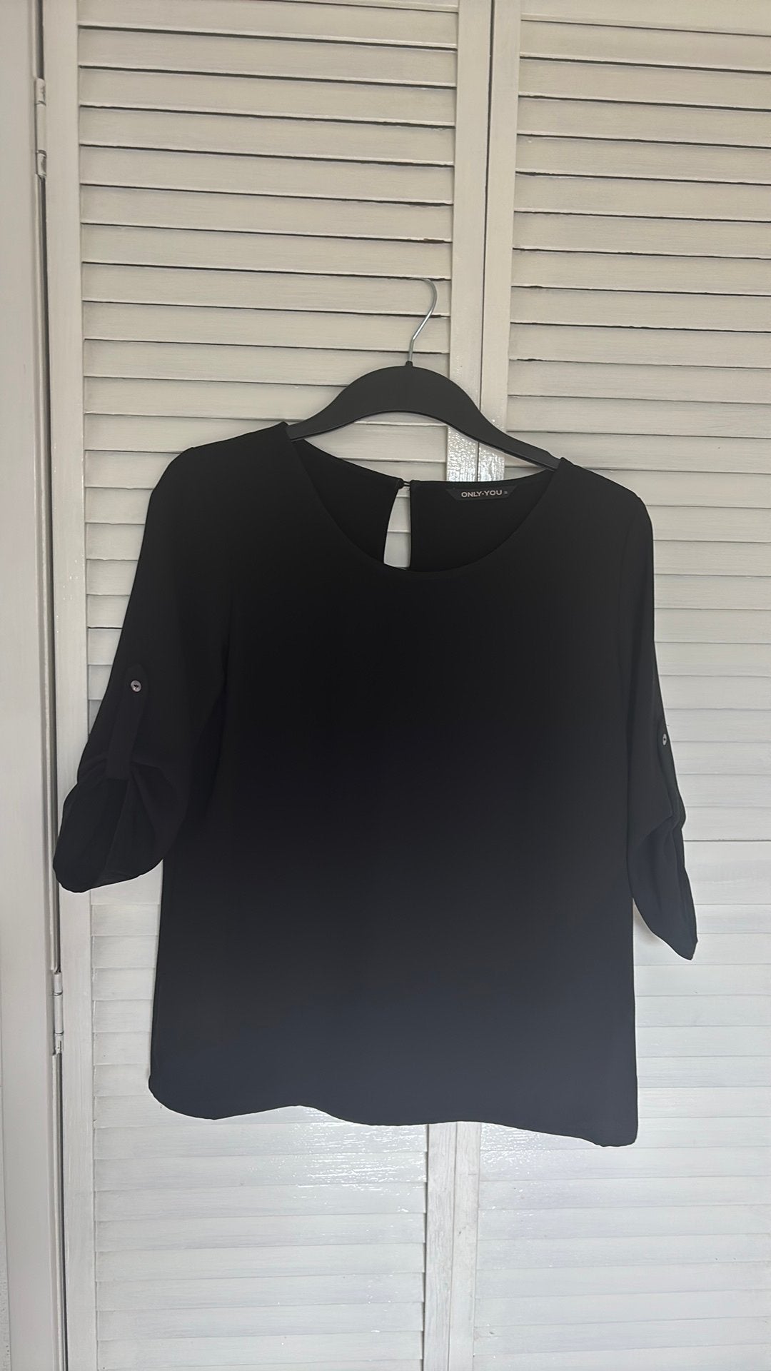 Only you blouse zwart maat 36, Ophalen of Verzenden, Zo goed als nieuw, Maat 36 (S), Zwart