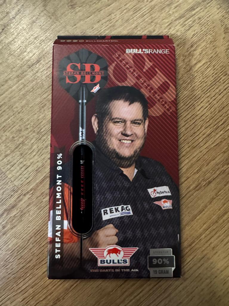 Nieuwe Bull's Stefan Bellmont 90% Darts - 19 gram, ., Nieuw, Ophalen of Verzenden, .