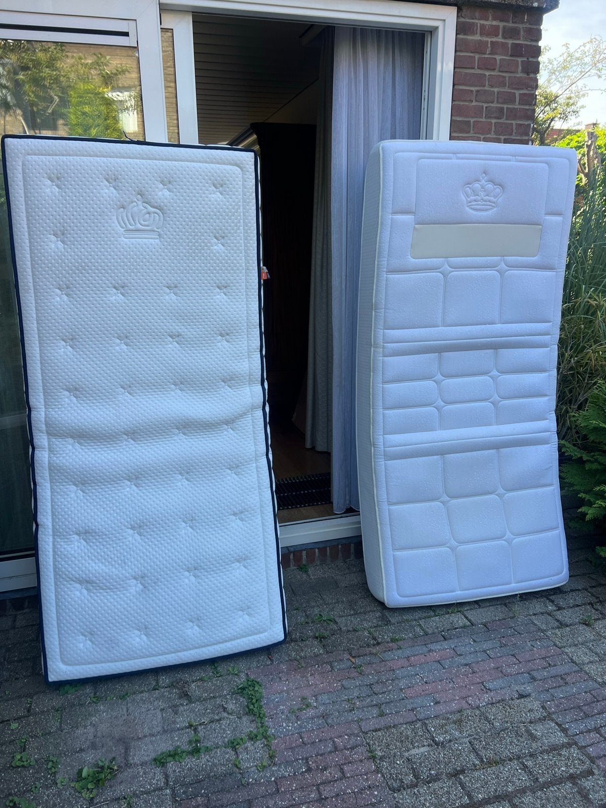 Auping Matras AVS Box Vivo B786 Elite Body Type 1 (Soft), Ophalen, 90 cm, Eenpersoons, Zo goed als nieuw