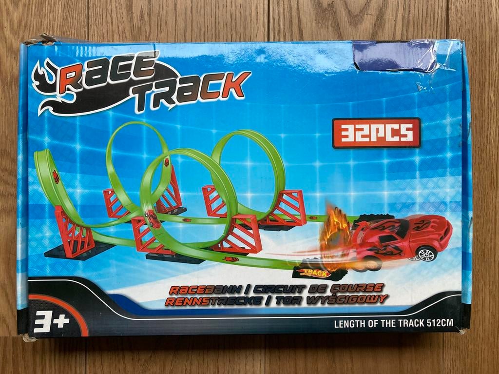 Racebaan, Kinderen en Baby's, Speelgoed | Racebanen, Opwindmechanisme, Met looping, Ophalen, Overige merken
