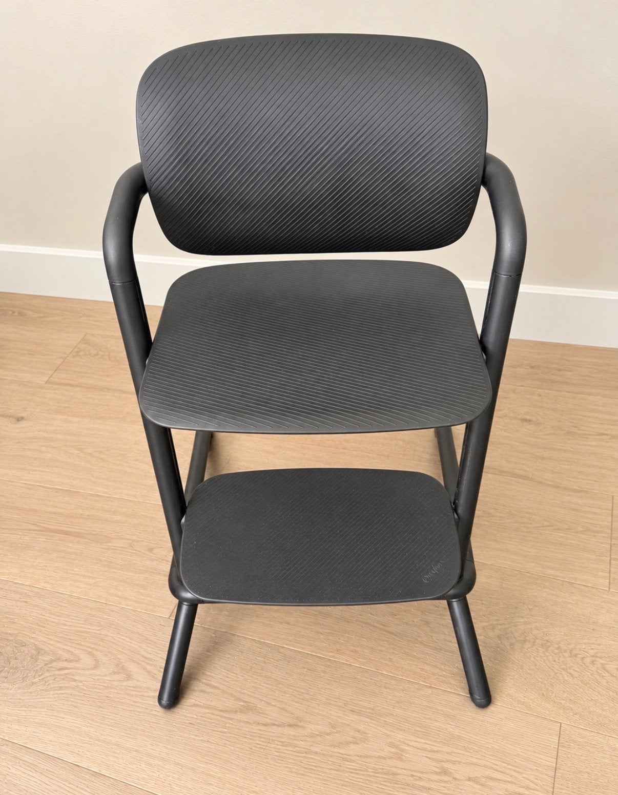 Cybex Lemo kinderstoel – zwart, inclusief accessoires, Ophalen, Gebruikt, Meegroeistoel, Afneembaar eetblad
