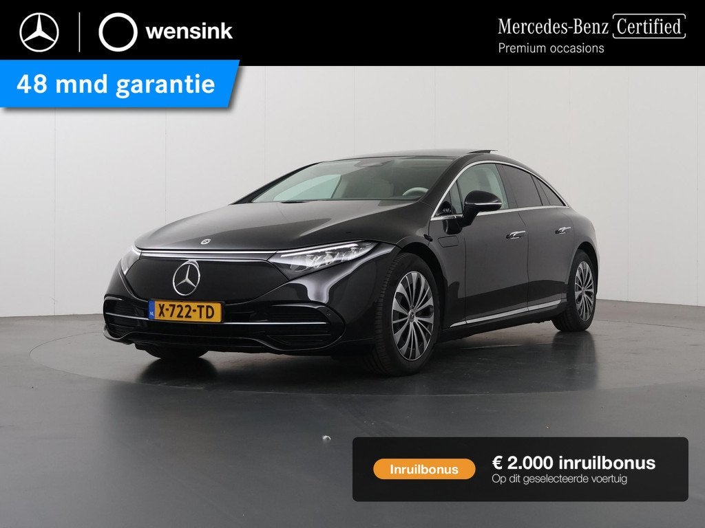 Mercedes-Benz EQS 450+ Business Line 108 kWh | Panoramadak |, Auto's, Mercedes-Benz, Automaat, Achterwielaandrijving, Gebruikt