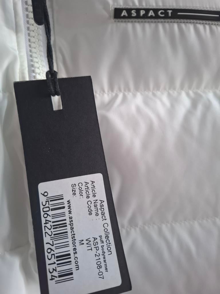 Aspact boddy warmer nieuw, Ophalen of Verzenden, Nieuw, Wit, Aspact