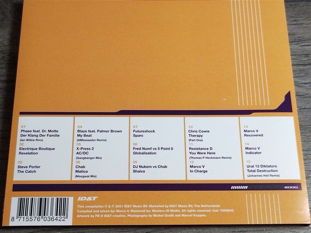 Marco V ‎– Live At Innercity 2000, Cd's en Dvd's, Ophalen of Verzenden, Zo goed als nieuw, Disco