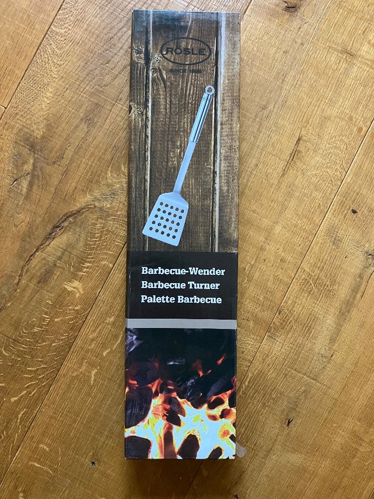 Nieuw Rösle barbecue spatel 46cm van € 34,95 voor € 12,50, Ophalen of Verzenden, Nieuw, Rösle