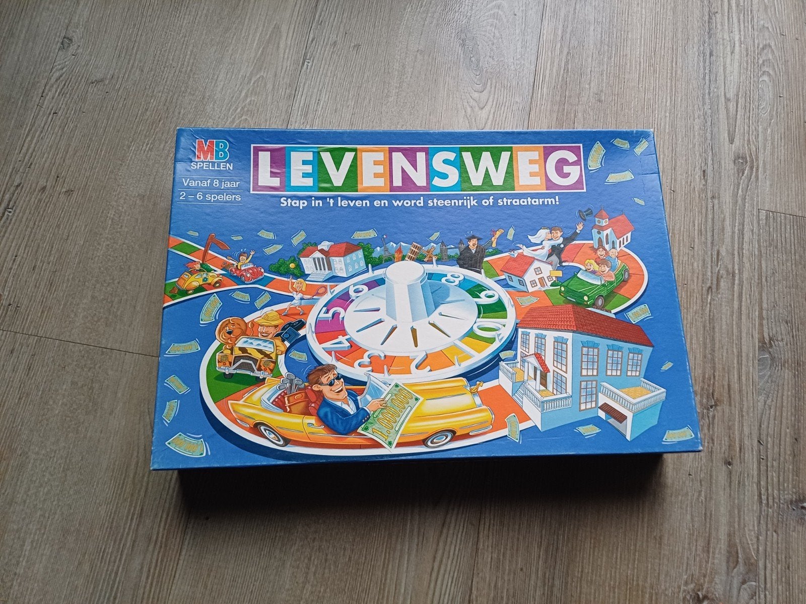 Levensweg MB spel, Een of twee spelers, Ophalen of Verzenden, Zo goed als nieuw, MB