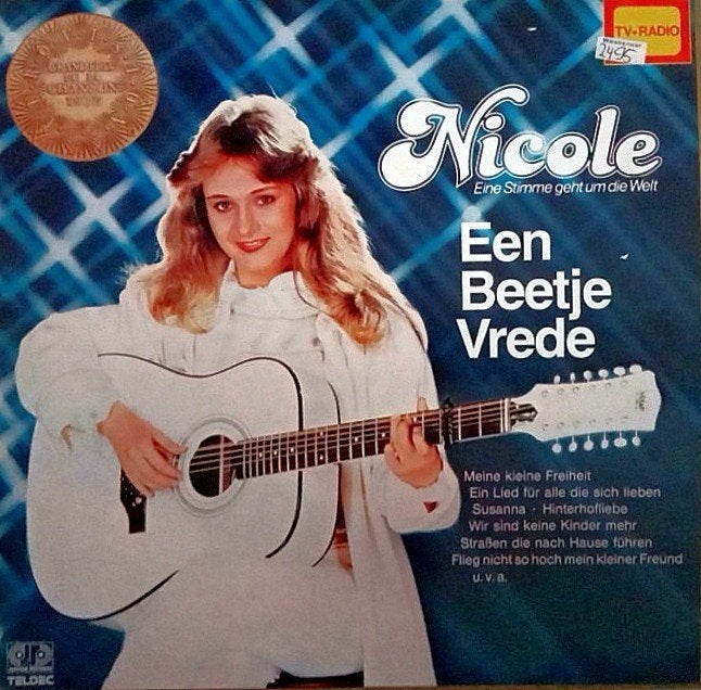 nicole: een beetje vreden. LP, Ophalen of Verzenden, Gebruikt, LP