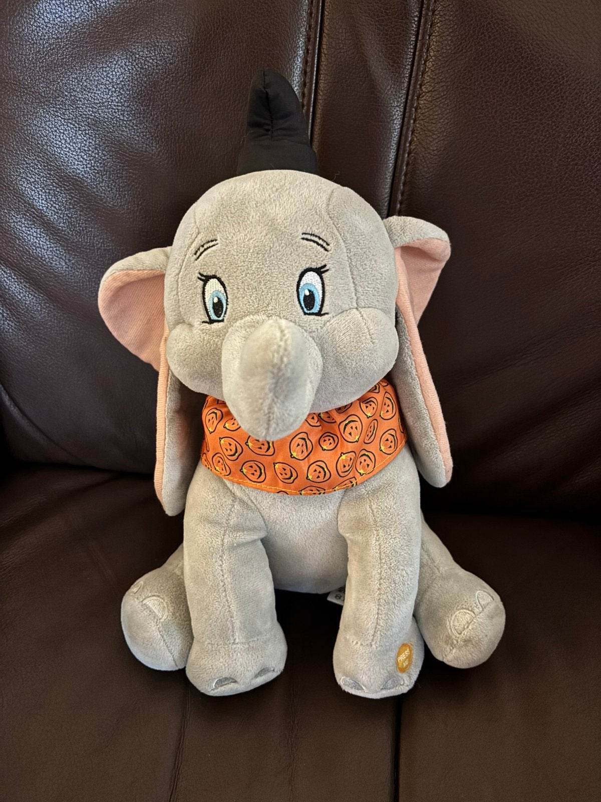 Dumbo knuffel met geluidje, Ophalen of Verzenden