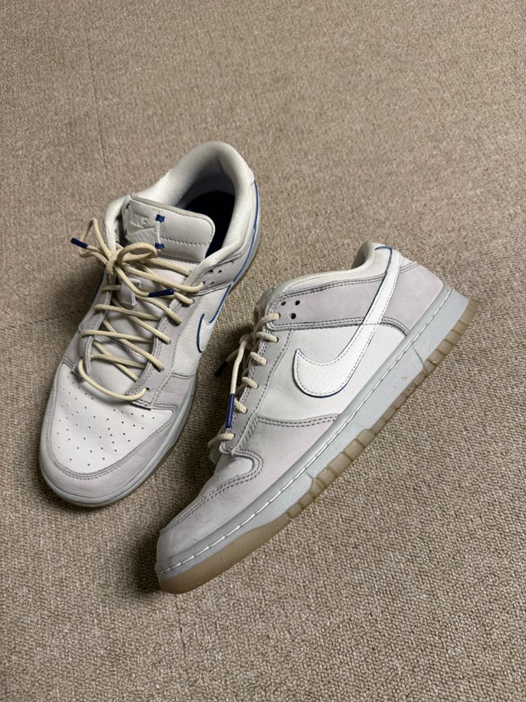 Nike Dunk Low Wolf Grey Pure Platinum - EU44/US10, Overige kleuren, Ophalen of Verzenden, Sneakers of Gympen, Gedragen