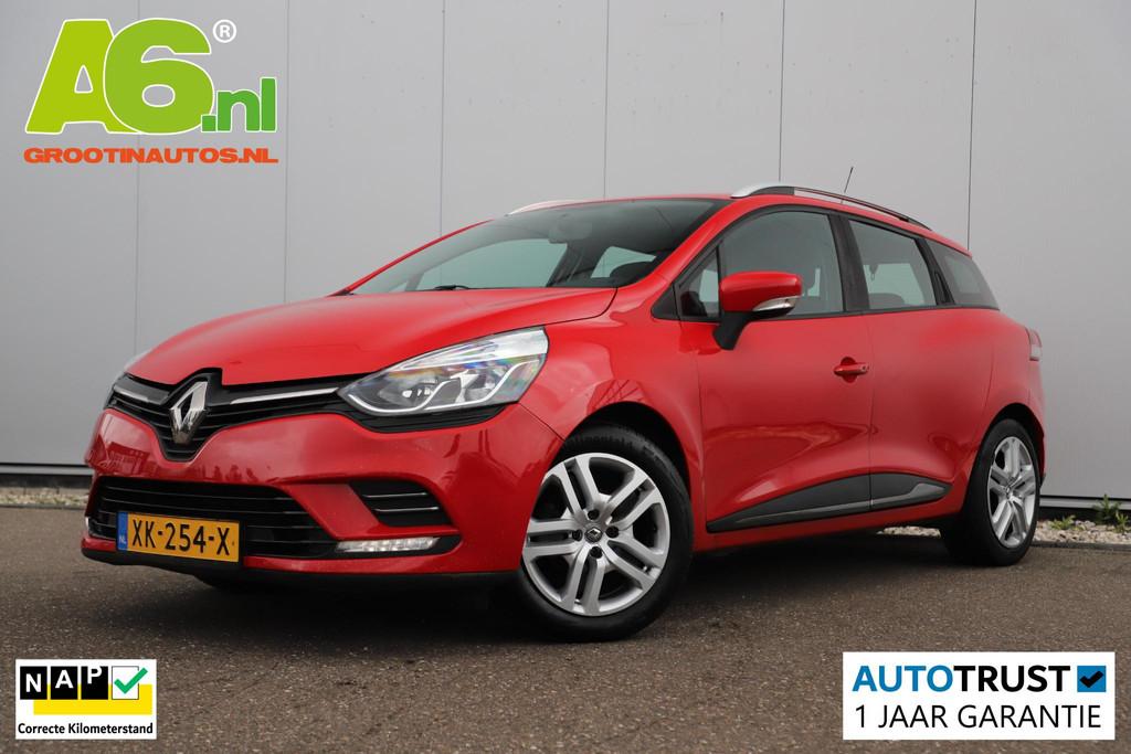 Renault Clio Estate 0.9 TCe Zen Trekhaak Navigatie Airco Blu, Voorwielaandrijving, 898 cc, Stof, Gebruikt