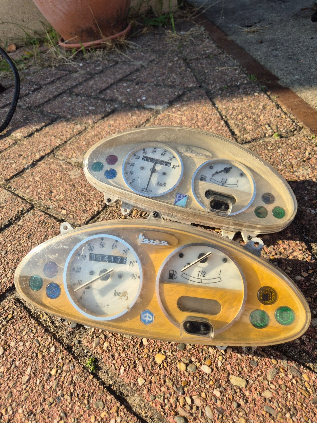 vespa et2 et4 teller/tellerhuis, Ophalen of Verzenden, Zo goed als nieuw, Kap, Piaggio