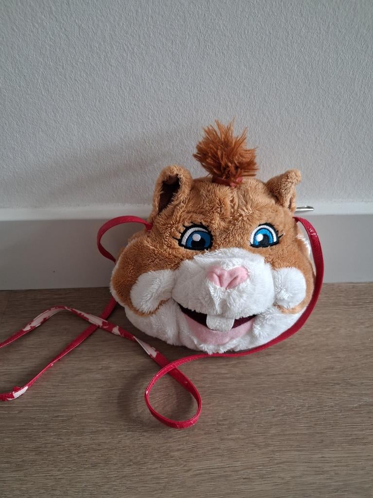 Tasje knuffel hamster Albert Heijn tas K9777, Ophalen of Verzenden, Gebruikt, Overige typen