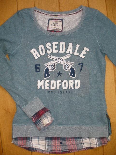 MISS AMERICA sweater met bloes groen maat XS, Kleding | Dames, Ophalen of Verzenden, Zo goed als nieuw, Miss America, Maat 34 (XS) of kleiner