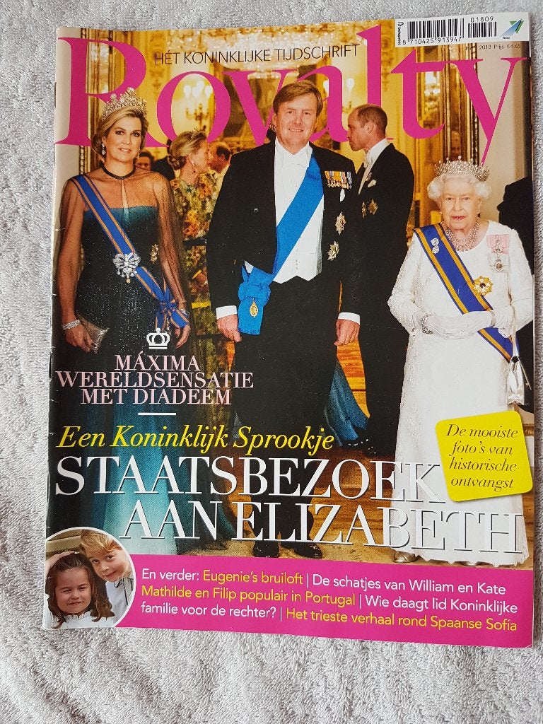 Royalty, 9-2018, Ophalen of Verzenden, Zo goed als nieuw