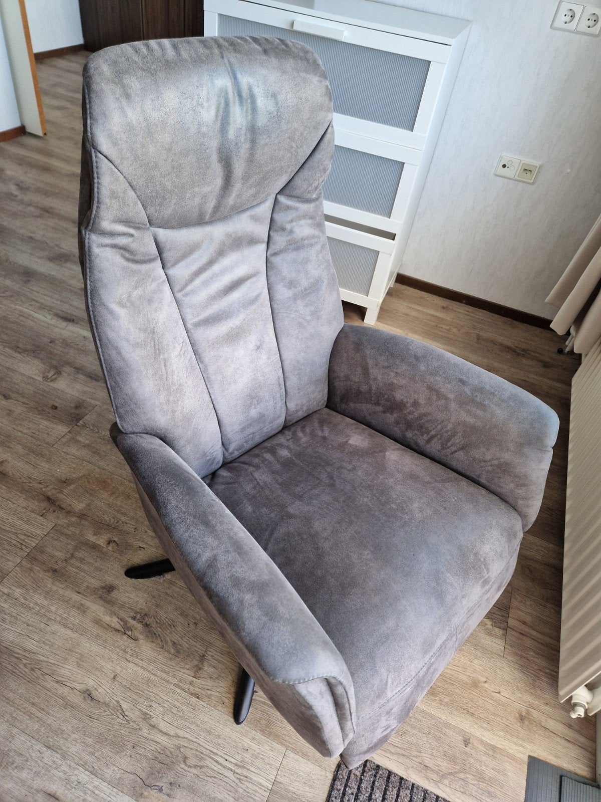 relaxfauteuil relaxstoel elektrische met accu en draaipoot, Ophalen
