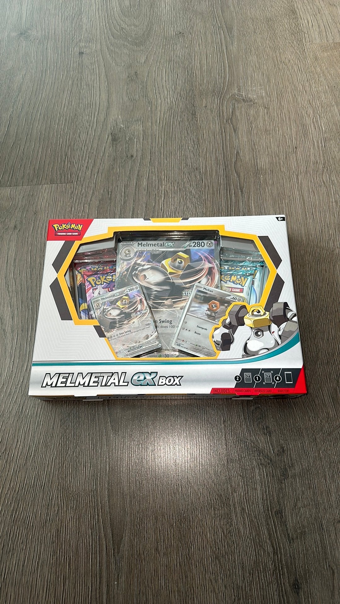 Melmetal EX Box - Pokemon, Ophalen of Verzenden, Zo goed als nieuw, Boosterbox