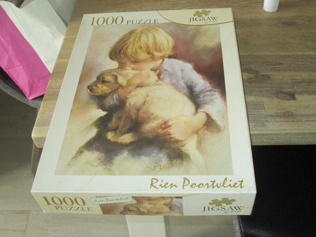 Rien Poortvliet jigsaw puzzle 1000 stukjes, Ophalen of Verzenden, 500 t/m 1500 stukjes, Zo goed als nieuw