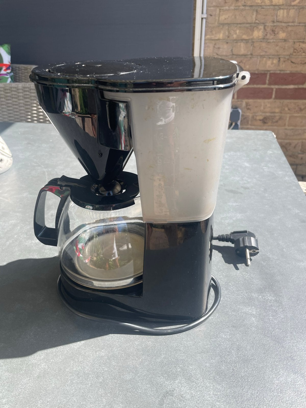 Melitta Easy filterkoffie machine - kan nog een ronde mee, Witgoed en Apparatuur, Koffiezetapparaten, Ophalen of Verzenden, Gebruikt