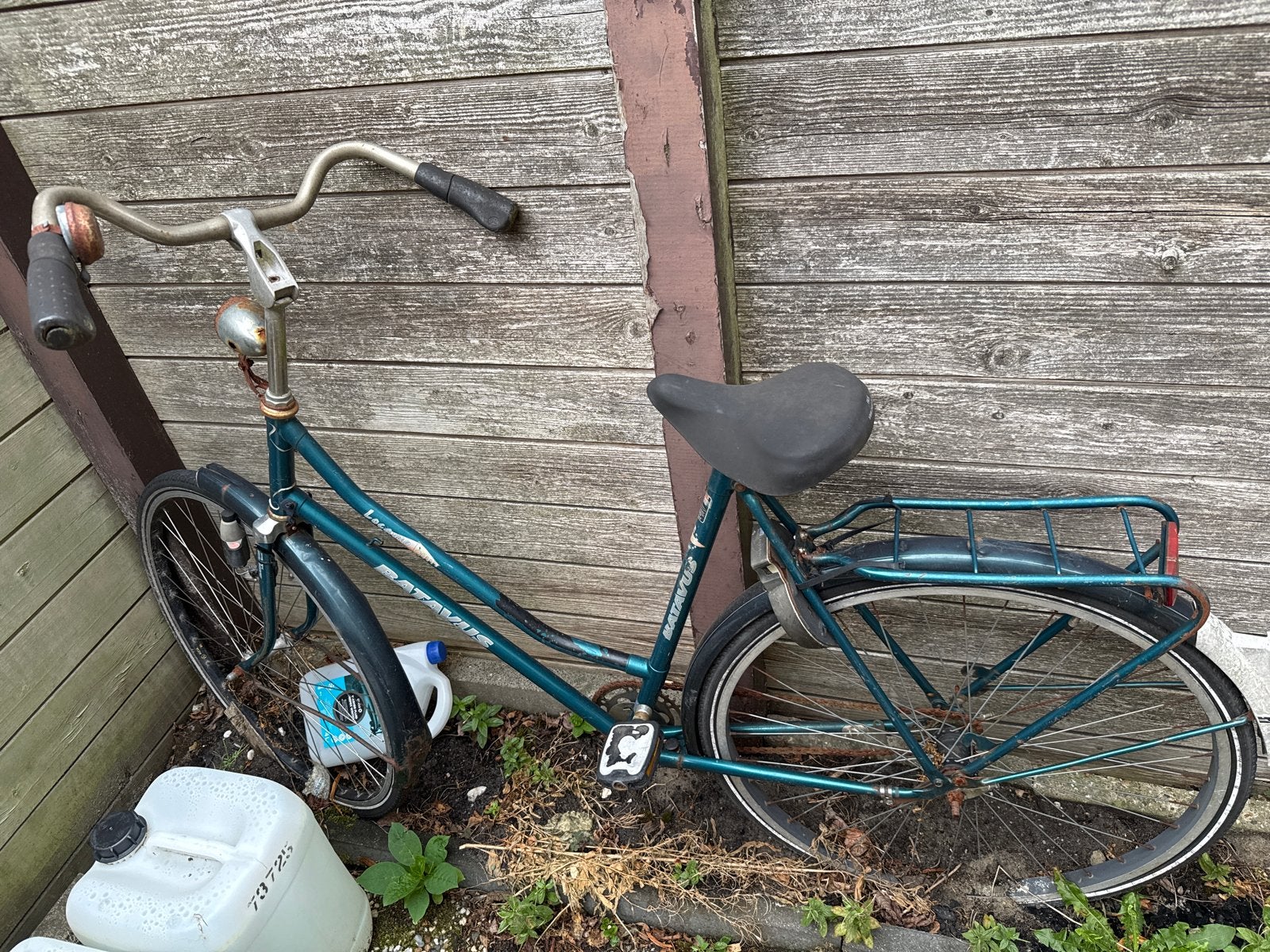Oude Batavus fiets - opknapper, Fietsen en Brommers, Ophalen, Terugtraprem, Batavus, 53 tot 56 cm
