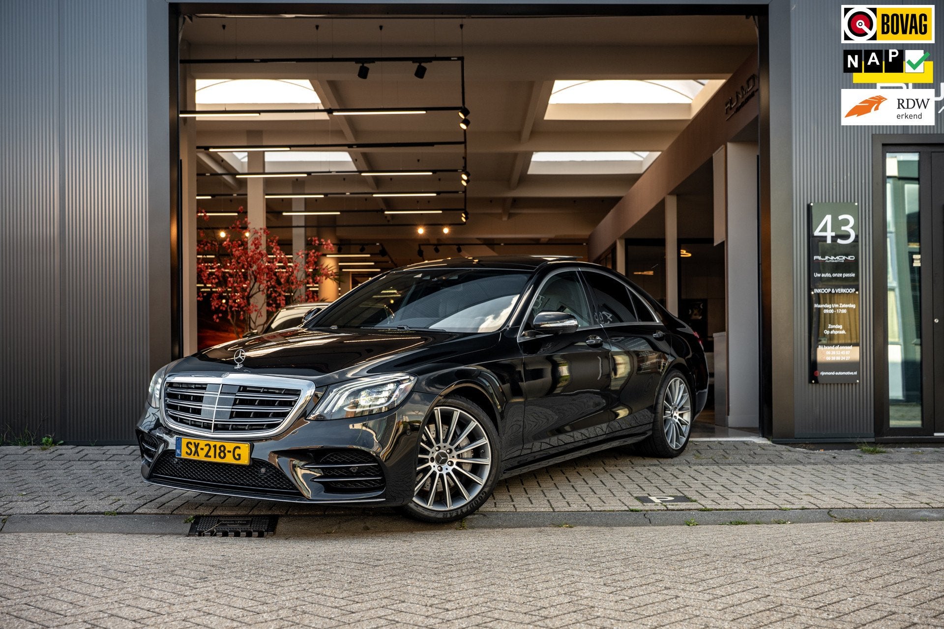Mercedes-Benz S-klasse 350d AMG Line |1e Eigenaar| | 81DKM |, Auto's, Automaat, Dealer onderhouden, Gebruikt, 2925 cc