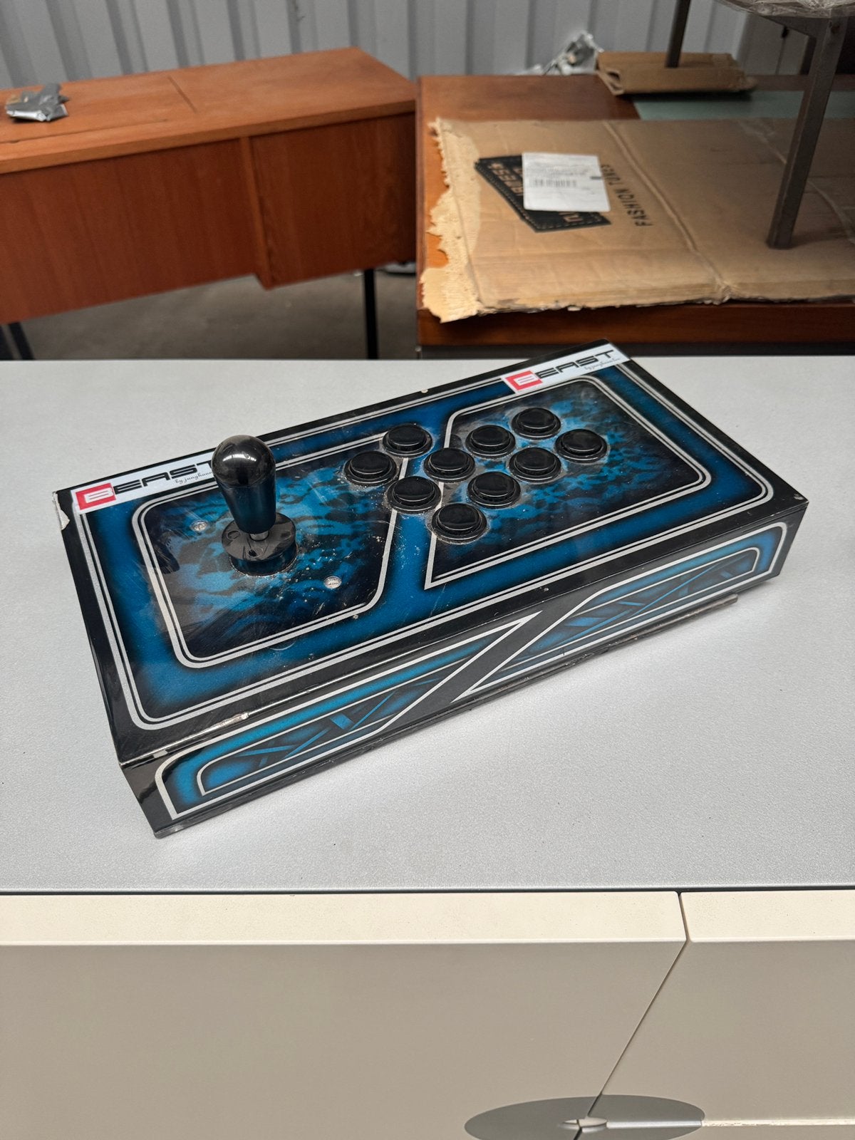 Custom joystick voor PC en console, Ophalen, Gebruikt, Vechten, 1 speler