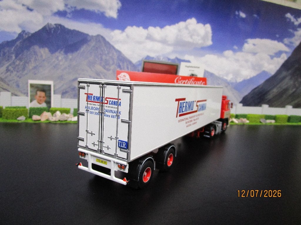 nieuw tekno 82195 bjarne andersen scania 141, Hobby en Vrije tijd, Modelauto's | 1:50, Ophalen of Verzenden, Nieuw, Bus of Vrachtwagen