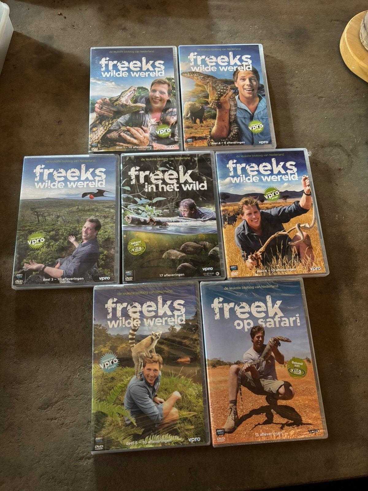 7 Freek Vonk dvd’s, Ophalen of Verzenden
